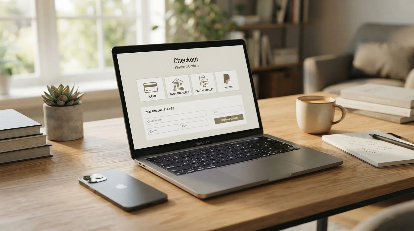 Distintas opciones de métodos de pago alternativos para casinos online mostradas en una pantalla