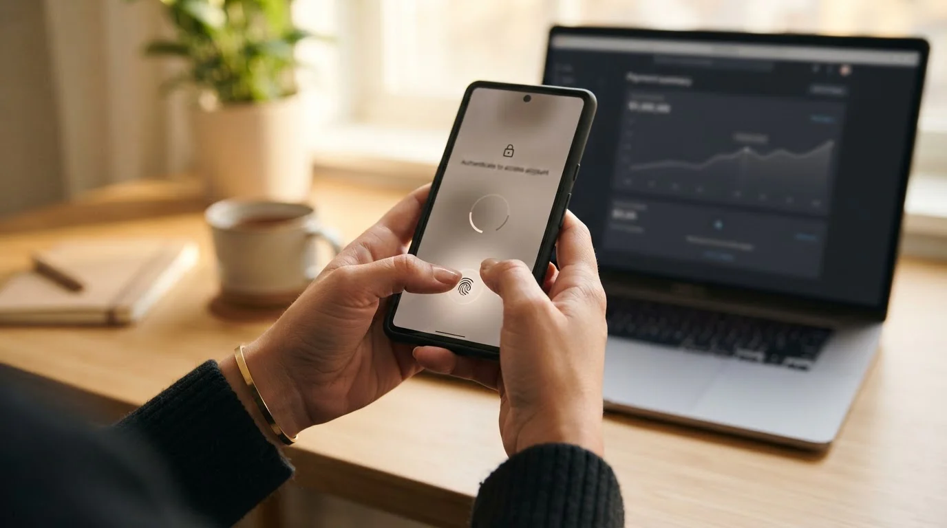 Autenticación bancaria PSD2 al depositar con Klarna desde el móvil