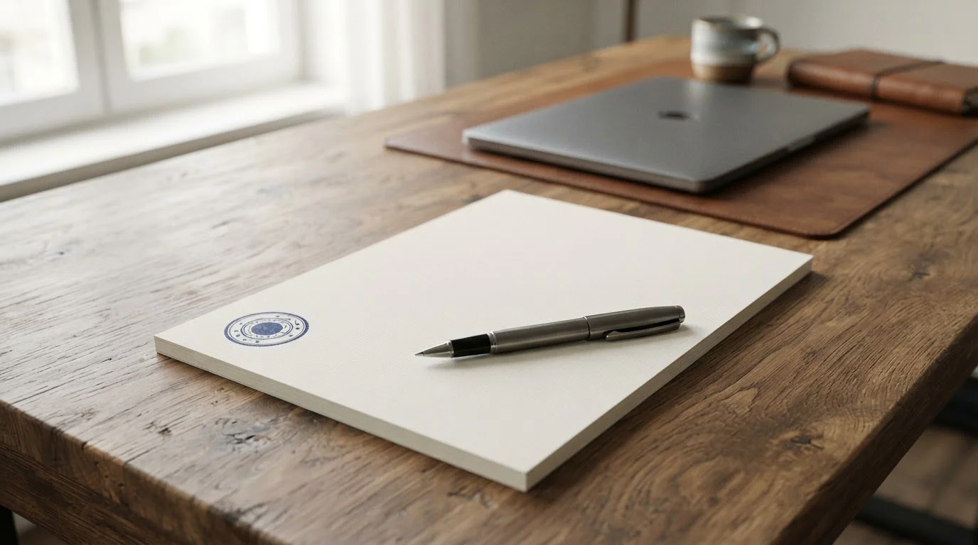 Documento oficial de registro de usuario con licencia DGOJ sobre una mesa